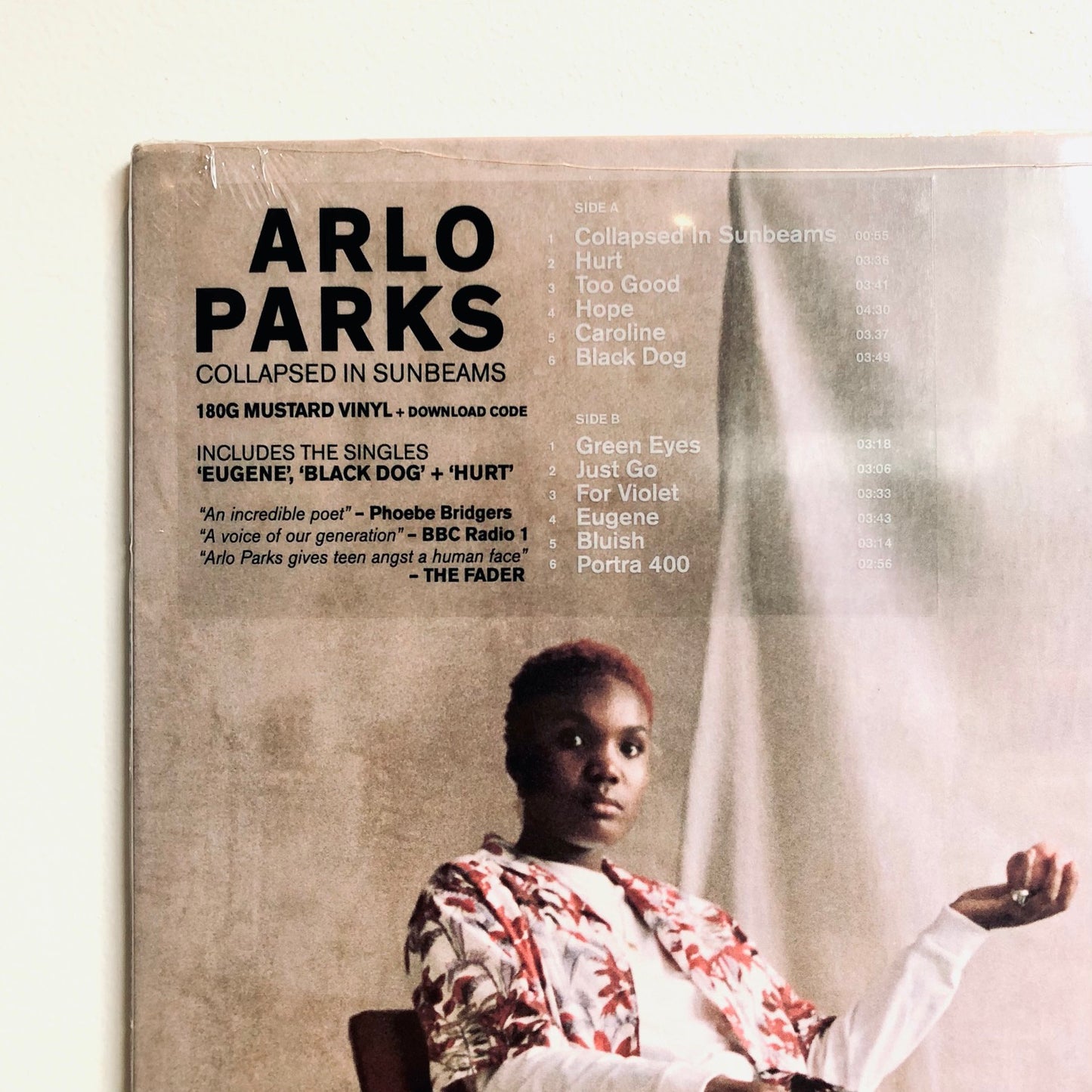 Arlo Parks - Collapsed In Sunbeams. LP [Indie exclusive 180g mustard yellow vinyl]