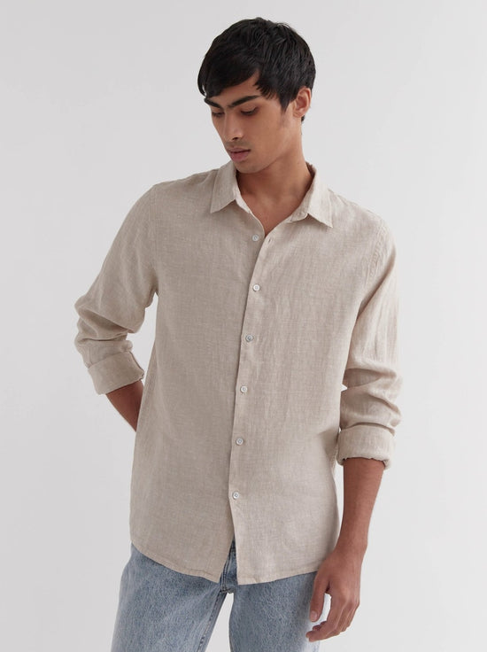 Assembly - Casual Long Sleeve Shirt - Oat