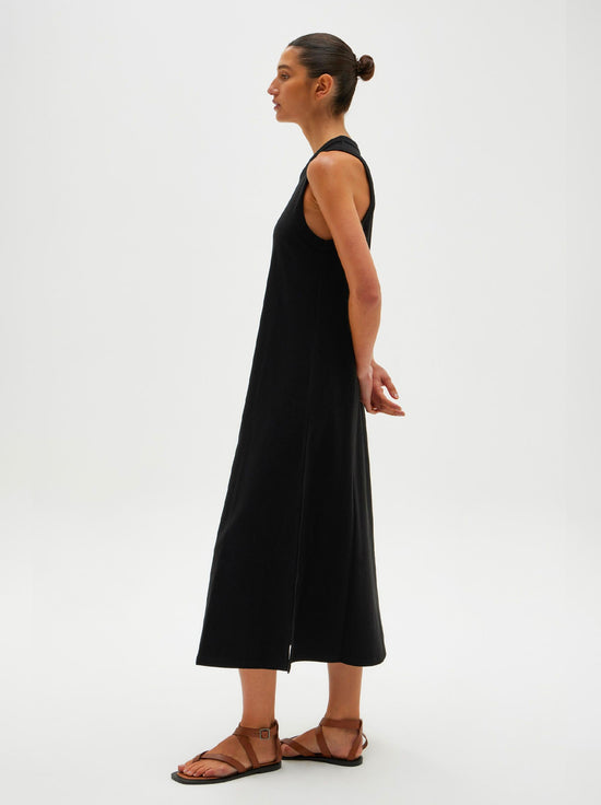 Assembly - Juni Organic Tank Dress - True Black