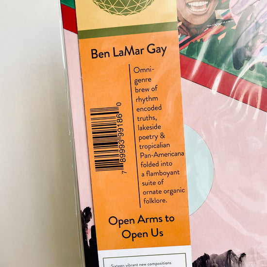 Ben LaMar Gay - Open Arms To Open Us. LP [Dawn Cherry Indie-Exclusive Vinyl]