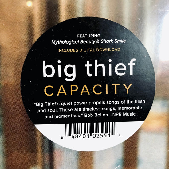Big Thief - Capacity. LP
