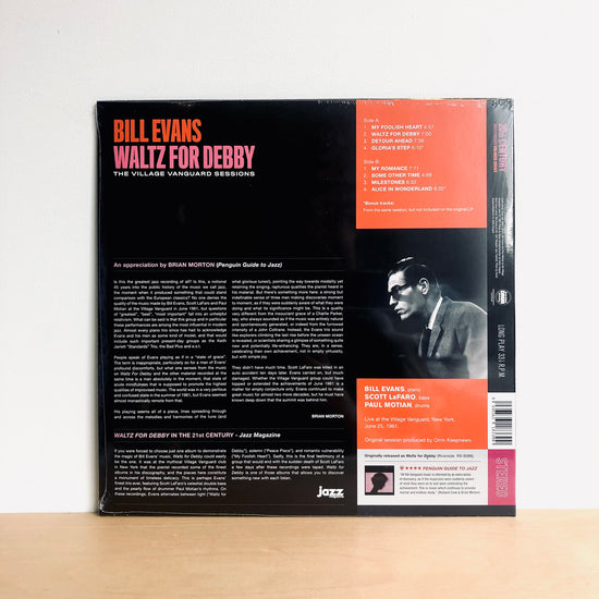 Bill Evans - Waltz For Debby (The Village Vanguard Sessions). LP [Limited Orange Vinyl USA IMPORT]