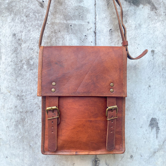 Billy Goat Designs - Leather Satchel - Small 11" (S11)