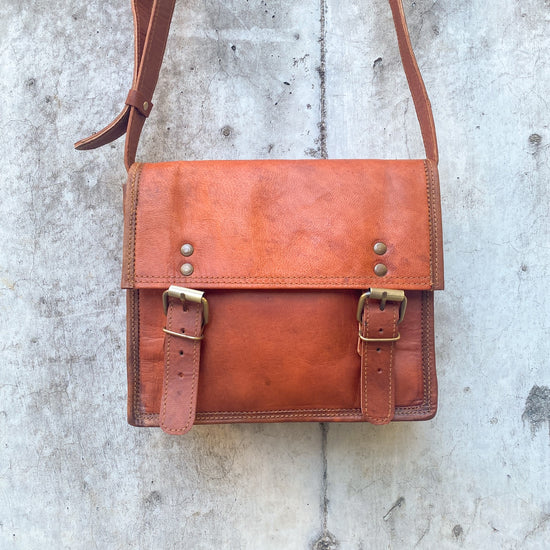 Billy Goat Designs - Leather Satchel - Extra Small 9" (S9)