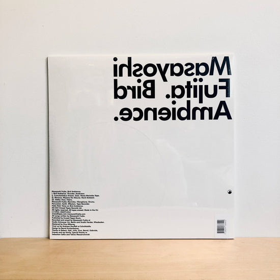 Masayoshi Fujita - Bird Ambience. 2LP