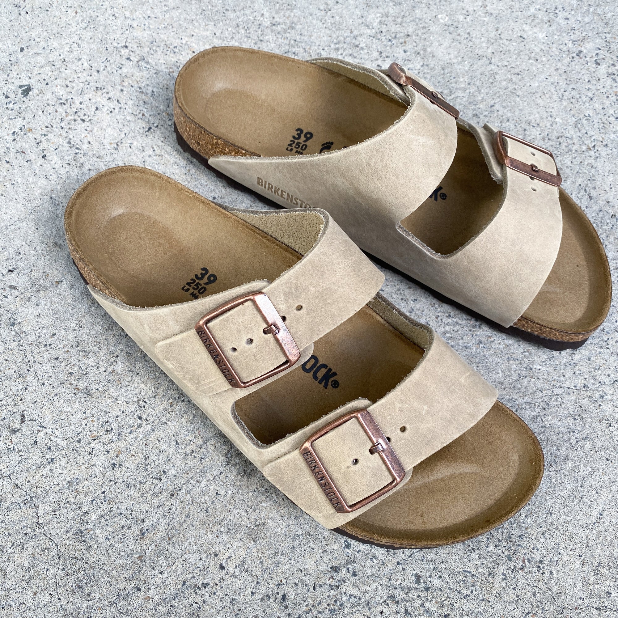 birkenstock tabacco brown arizona