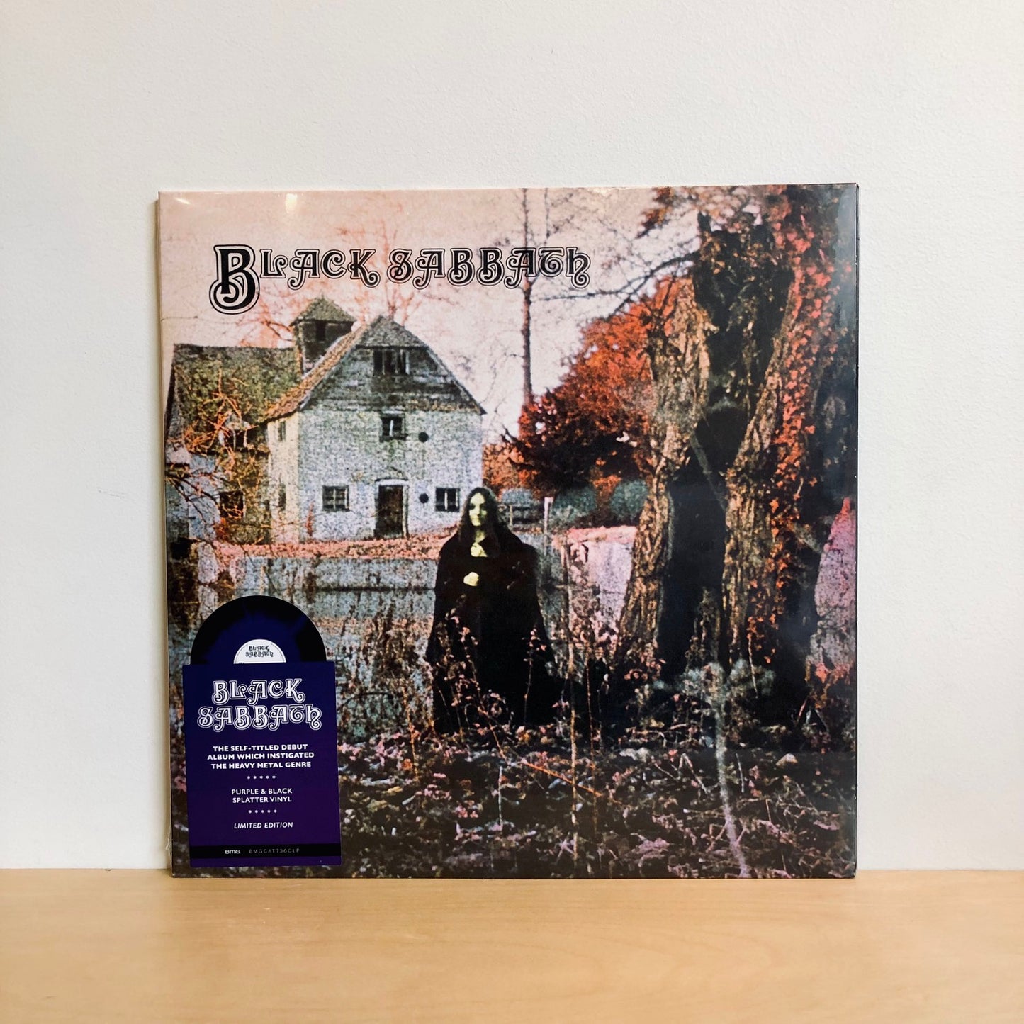 Black Sabbath - S/T. LP [Ltd. Ed. Purple & Black Splatter Vinyl]