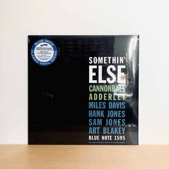 Cannonball Adderley - Somethin' Else. LP [Blue Note Classic Vinyl Series] USA IMPORT