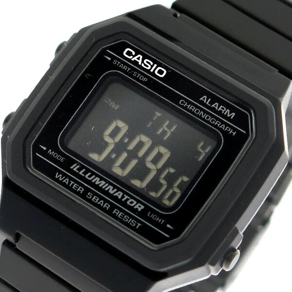 Casio - Vintage Digital Watch - Black (B650WB-1B)