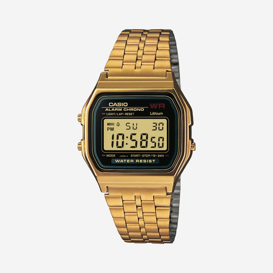 Casio - Mens Digital Watch - Gold (A159WGEA-1DF)