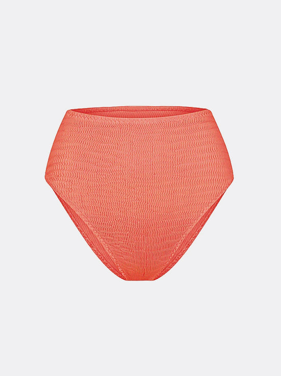 Load image into Gallery viewer, Cleonie Swim - Dune High Brief - Coral
