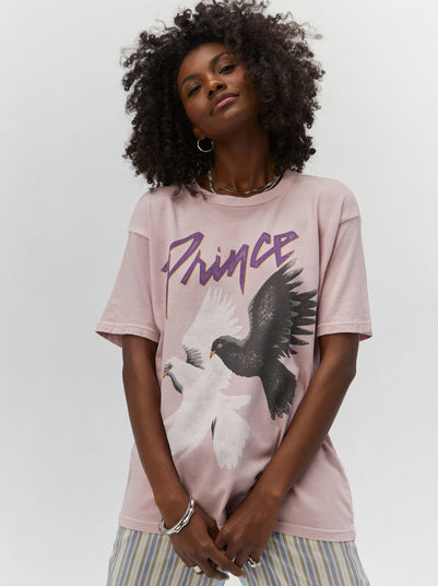 Daydreamer - Prince World Tour Weekend Tee - Dusty Lilac