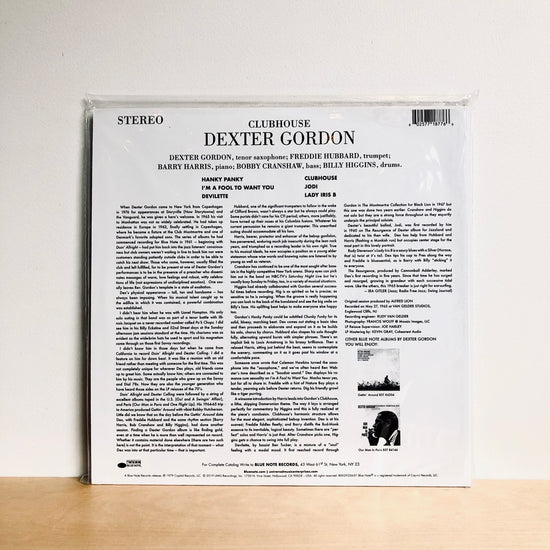 Dexter Gordon - Clubhouse. LP [Tone Poet Series]