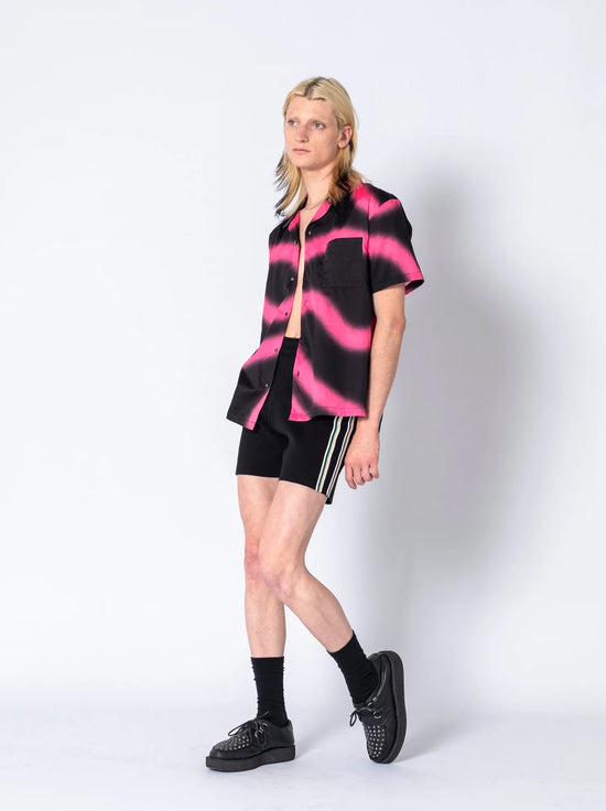 Load image into Gallery viewer, Double Rainbouu - Hawaiian Shirt - Amnesia Pink
