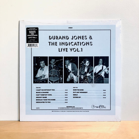 Durand Jones & the Indications - Durand Jones & The Indications Live Vol. 1. LP