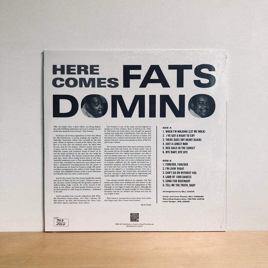 Fats Domino - Here Comes Fats Domino. LP [Heavyweight Violet Coloured Vinyl]