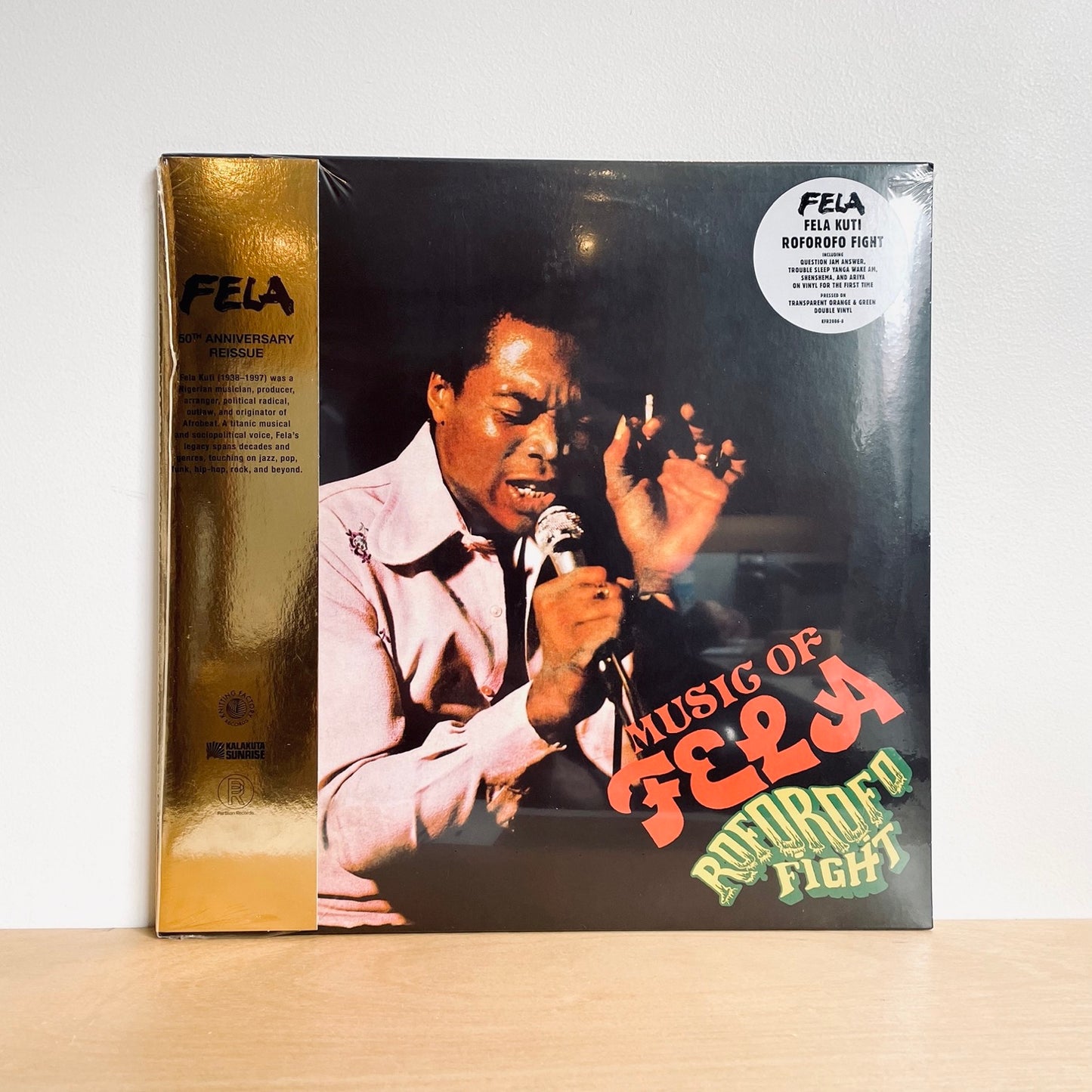 Fela Kuti - Roforofo Fight. LP [50th Anniversary Edition]