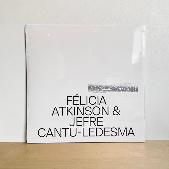 Félicia Atkinson & Jefre Cantu-Ledesma - Un Hiver En Plein Été. LP [UK-IMPORT]