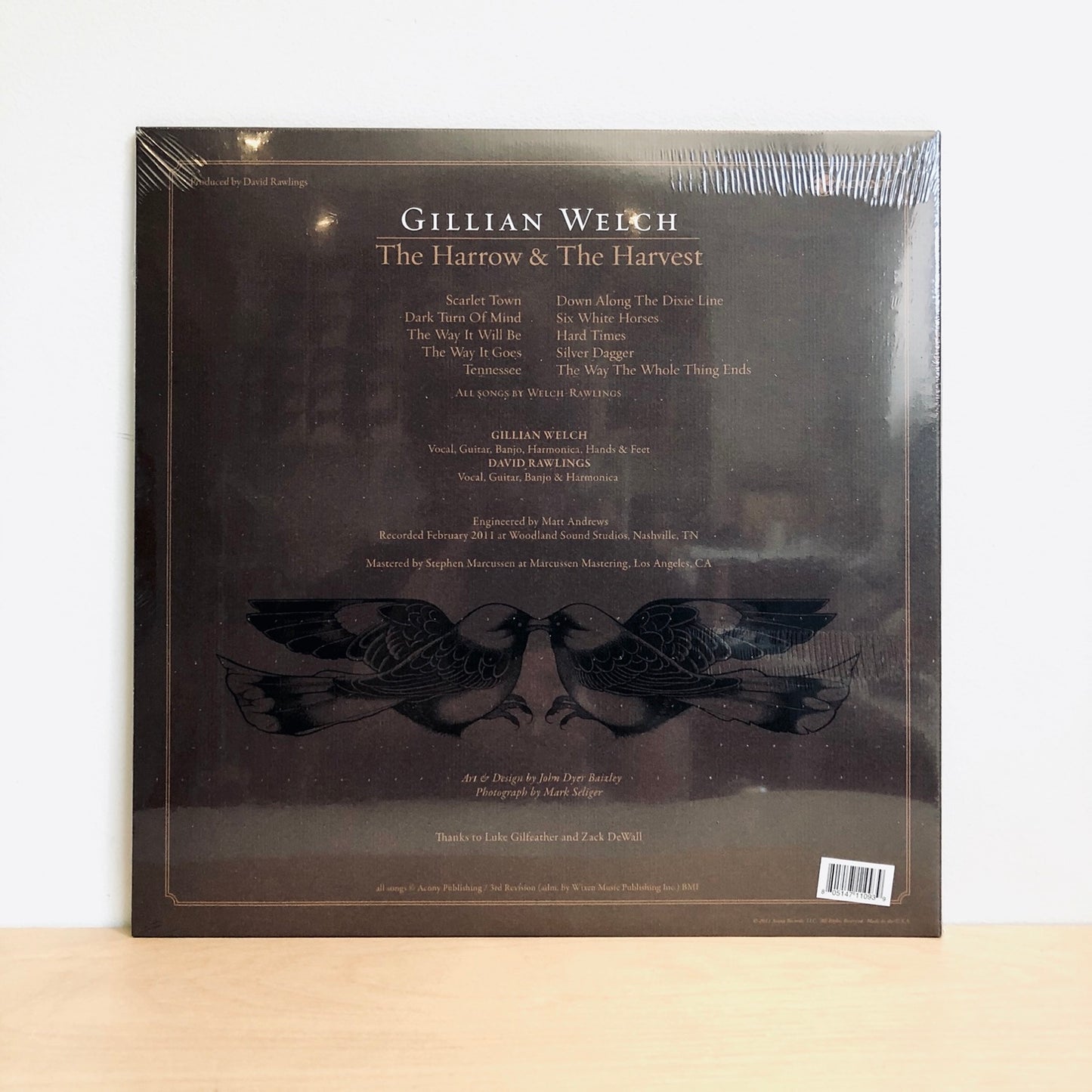 Gillian Welch - The Harrow & The Harvest. LP