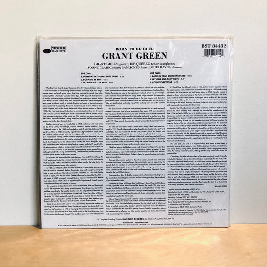 Grant Green - Born To Be Blue. LP [Tone Poet Series]