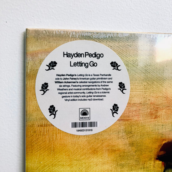 Hayden Pedigo - Letting Go. LP [USA IMPORT]