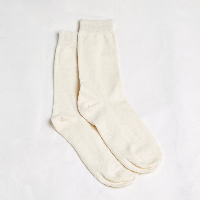 Hemp Clothing Australia - Daily Socks Thin - Natural – Abicus