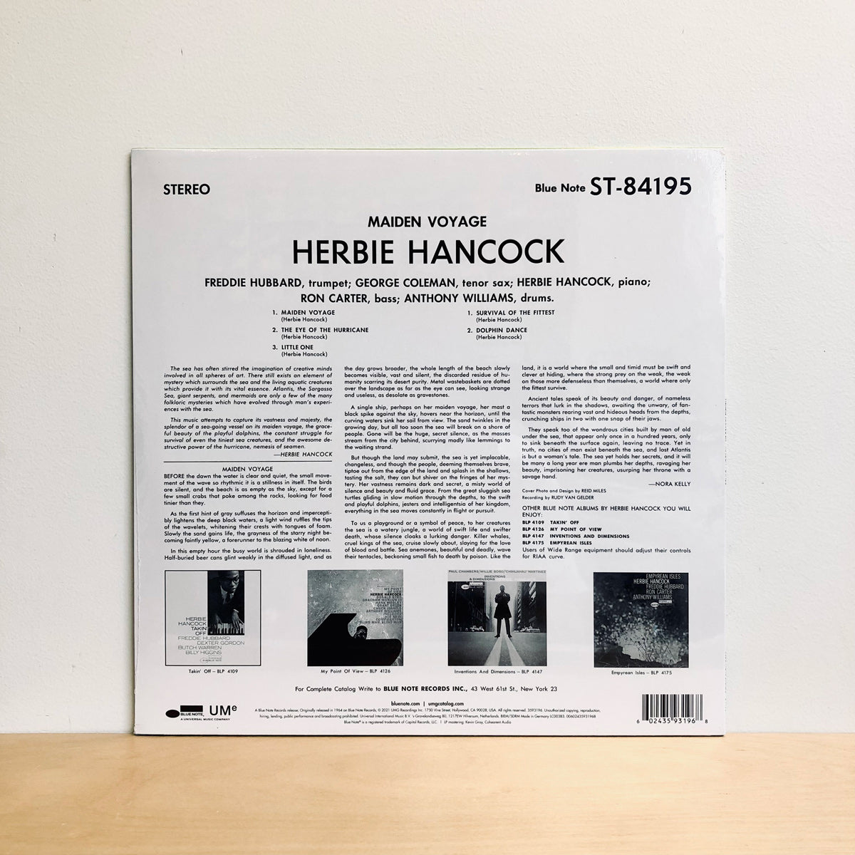 Herbie Hancock - Maiden Voyage. LP [Blue Note Classic Vinyl Series]