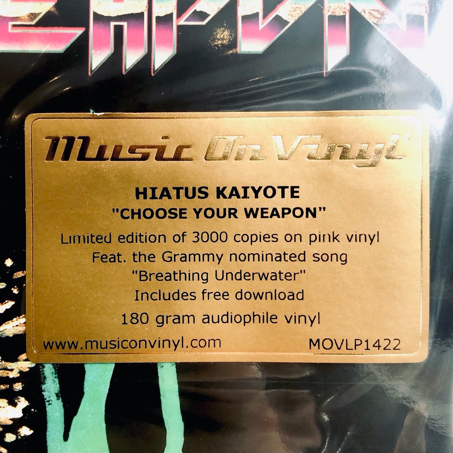 Hiatus Kaiyote - Choose Your Weapon. LP [Ltd Pink Vinyl Edition]