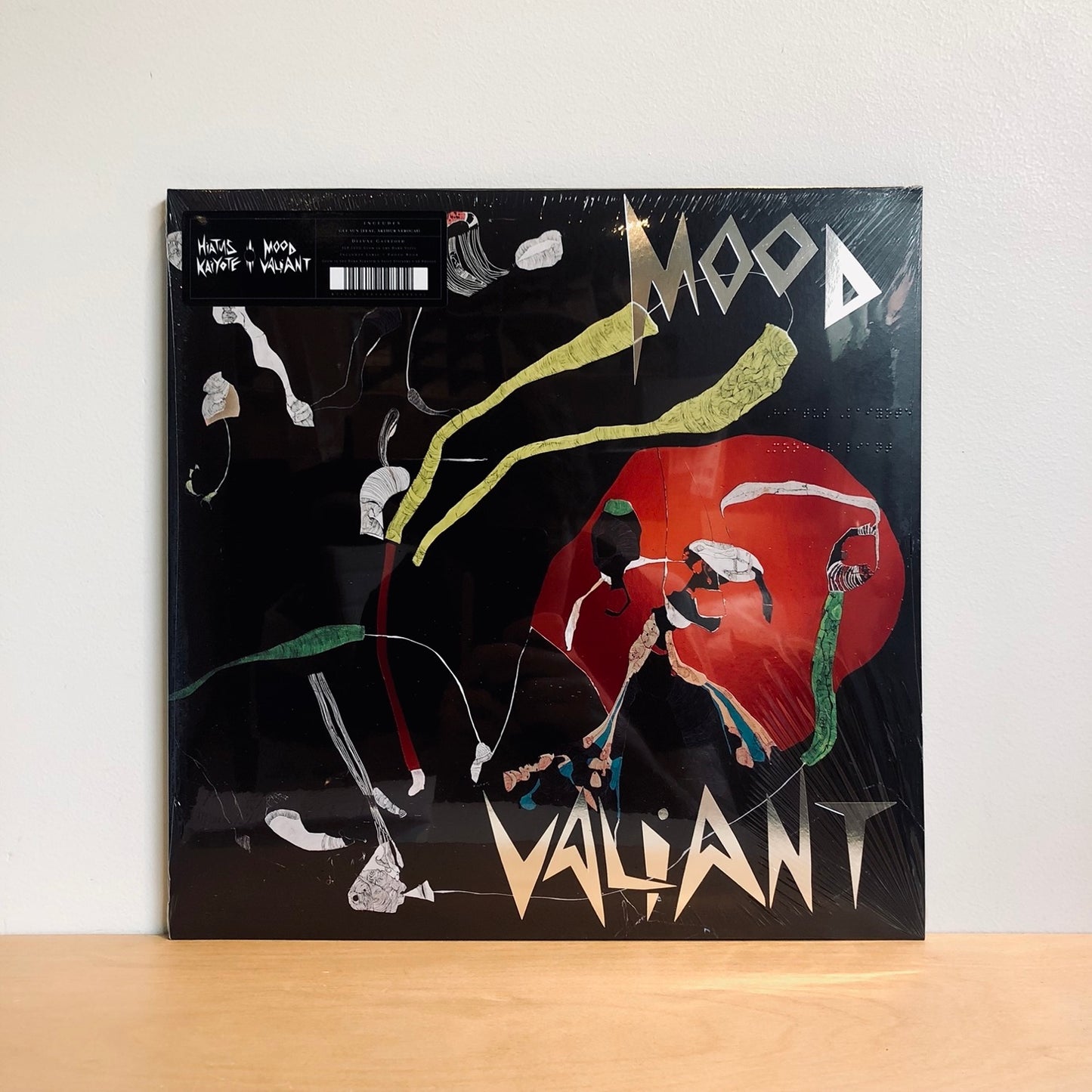 Hiatus Kaiyote - Mood Valiant. LP [Indie Exclusive Black & Red Ink Spot Vinyl]