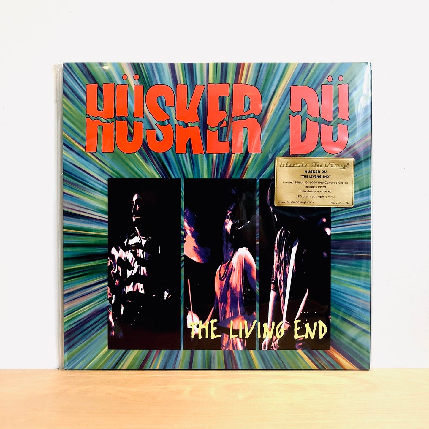 Husker Du - Living End. LP [Limited Red Vinyl Edition]