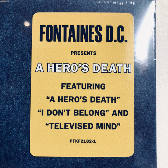 Fontaines D.C. - A Hero's Death. LP