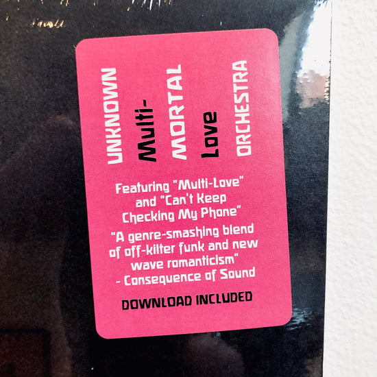 Unknown Mortal Orchestra - Multi-Love. LP