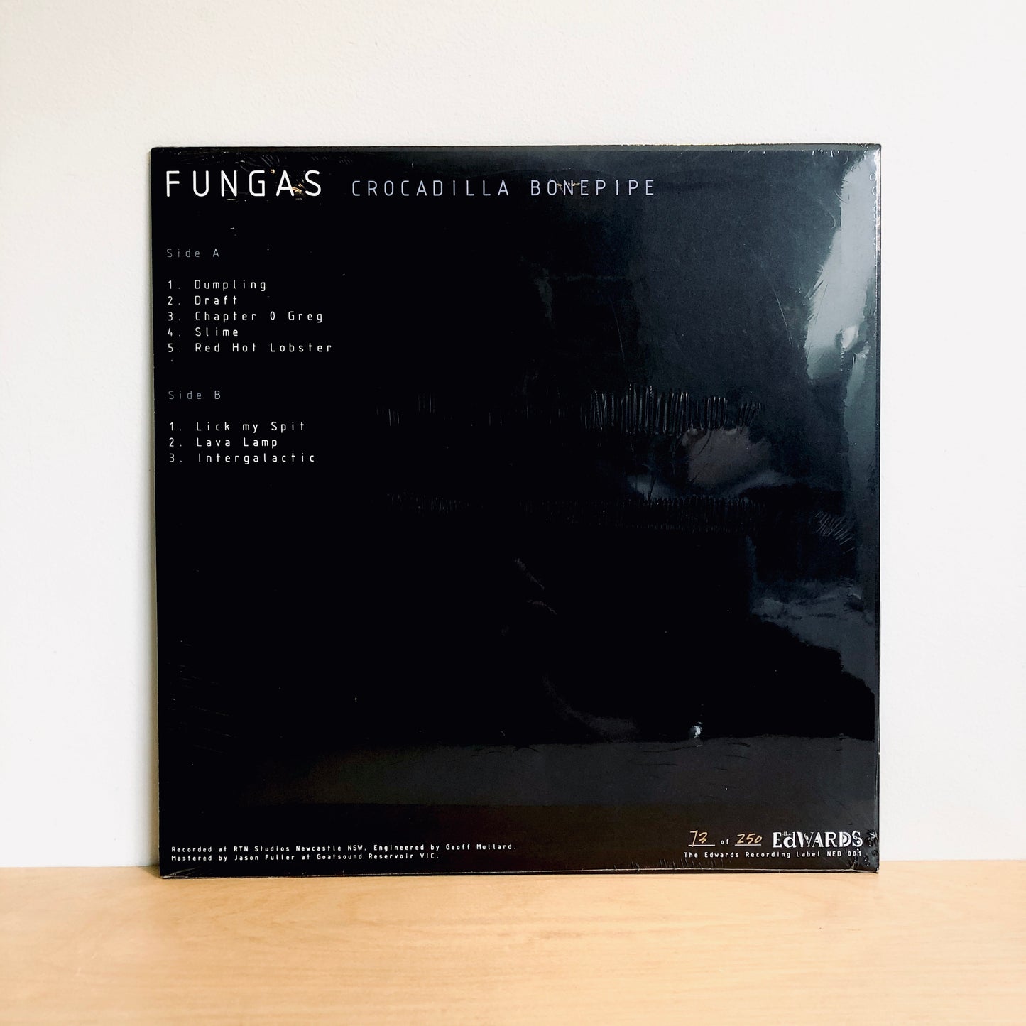 Fungas - Crocadilla Bonepipe. LP [First Pressing of 250 on Black Matter Vinyl]