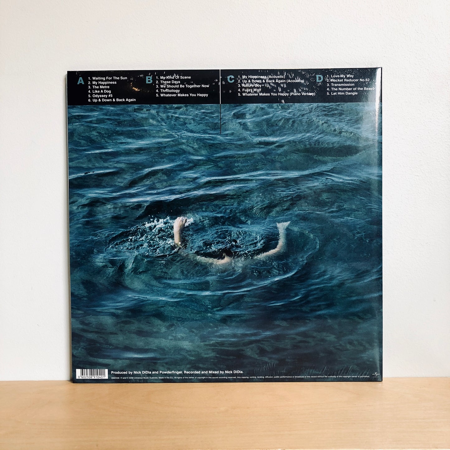 Powderfinger - Odyssey Number Five. 2LP [Deluxe Edition Sea Blue / Milky Clear 180g Vinyl]