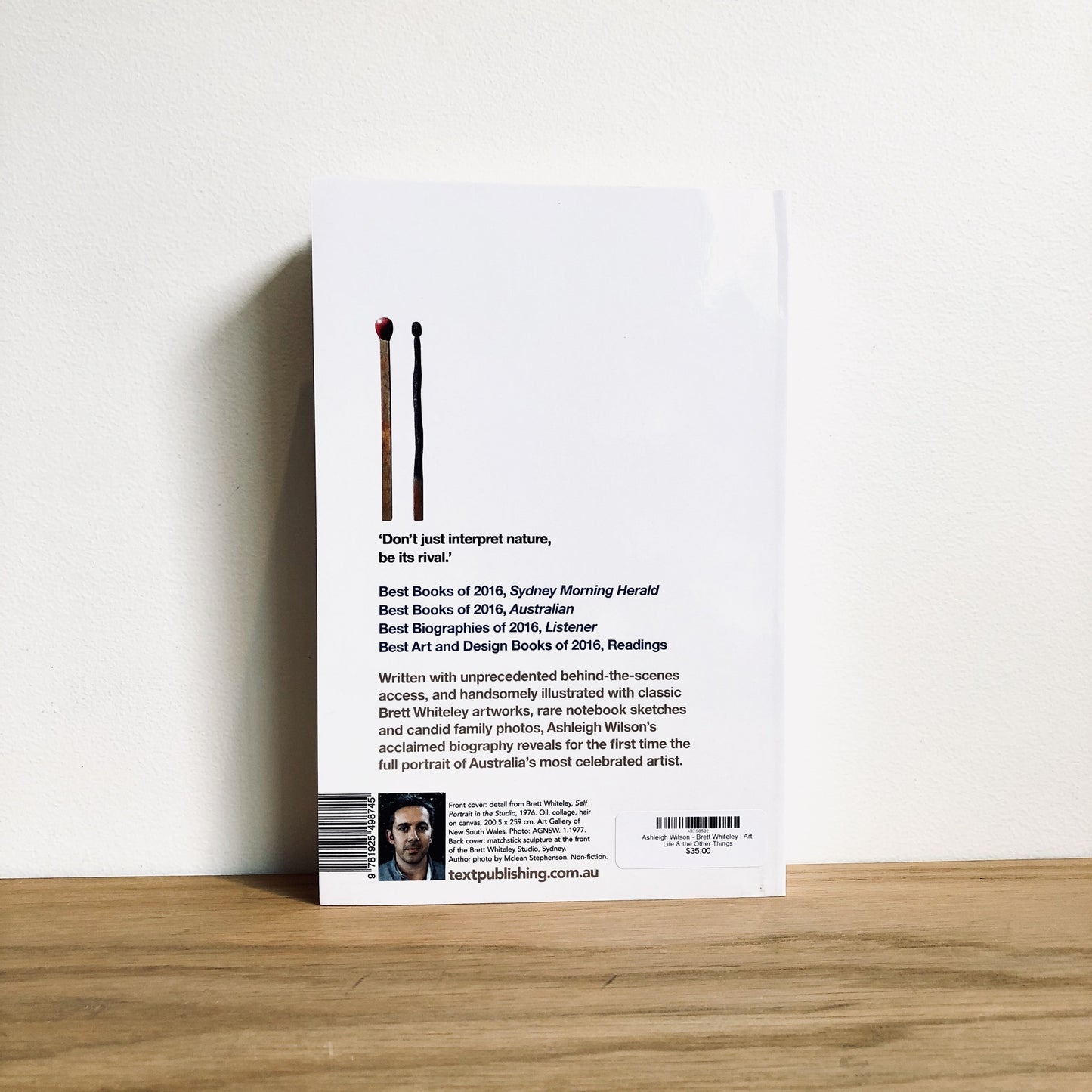 Ashleigh Wilson - Brett Whiteley : Art, Life & the Other Things