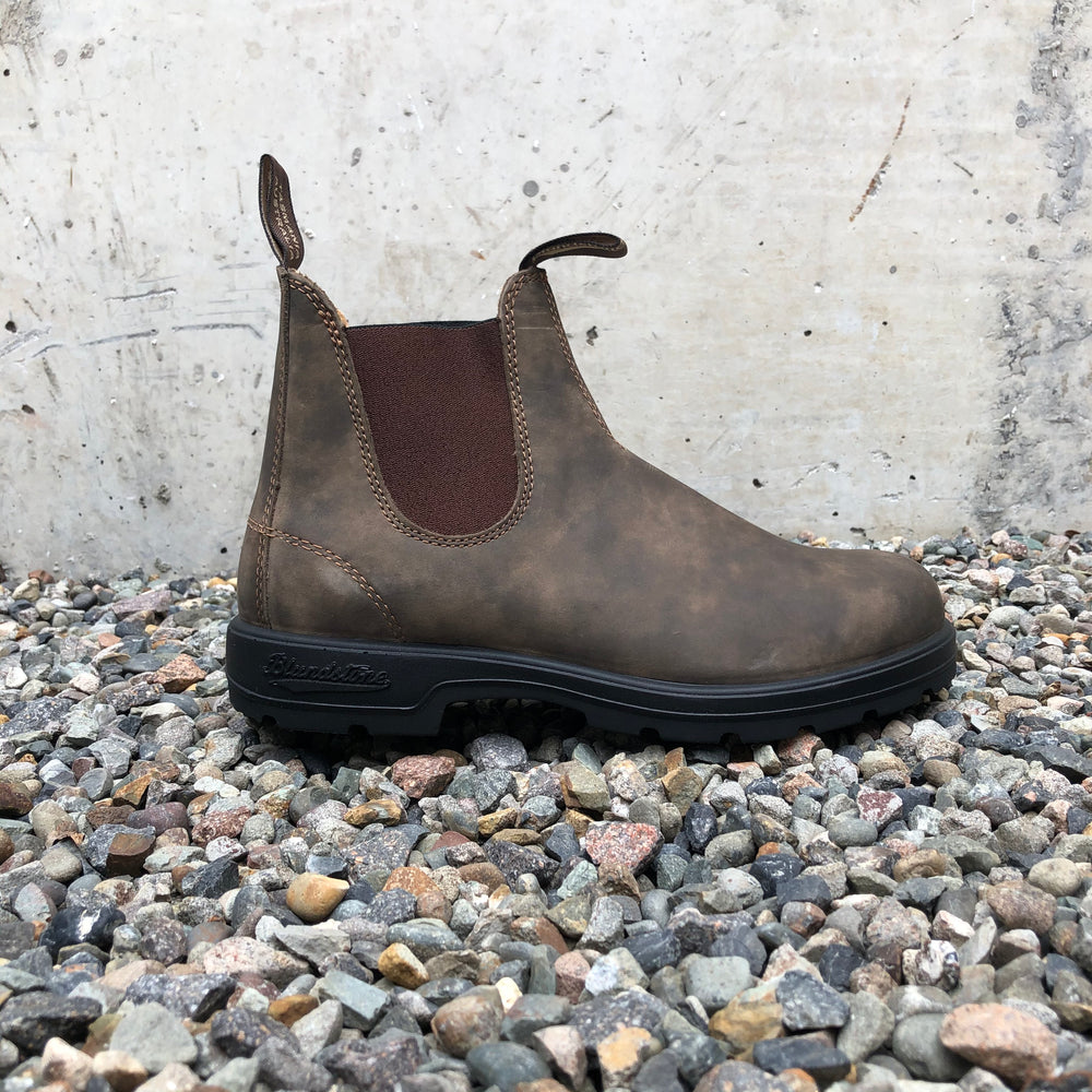 Blundstone - 585 Unisex Chelsea Boot - Rustic Brown
