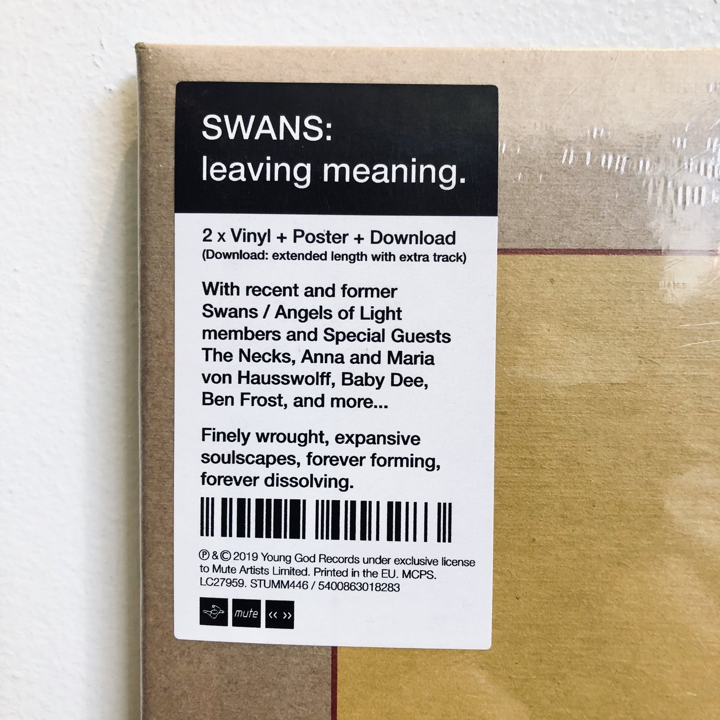 Swans - Leaving Meaning 2LP