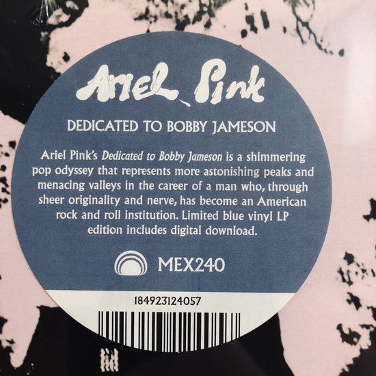 Ariel Pink - Dedicated To Bobby Jameson. LP [Limited Blue Vinyl]