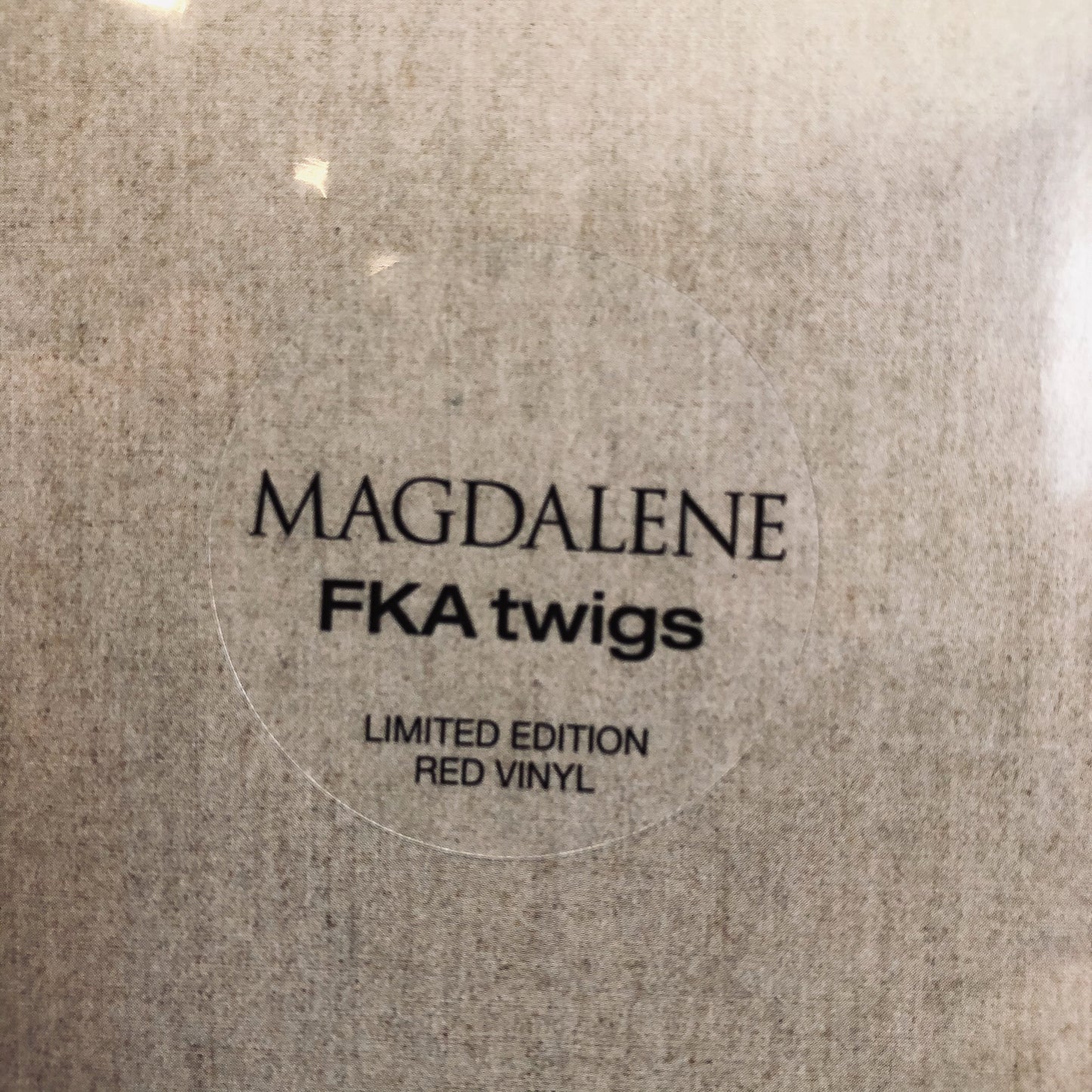 FKA Twigs - Magdalene LP (Ltd Red Vinyl)