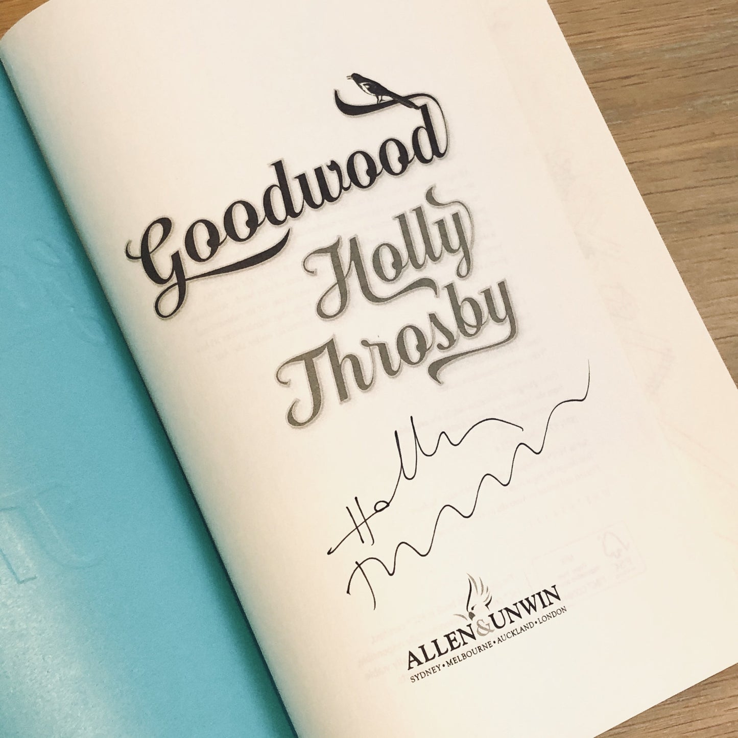 Holly Throsby - Goodwood [Signed Edition]