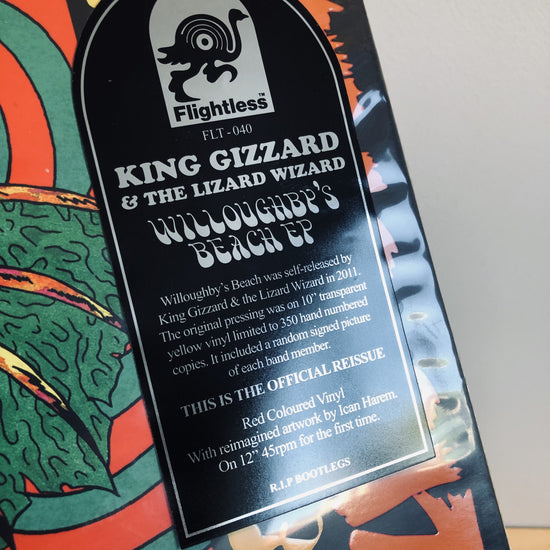 King Gizzard & The Lizard Wizard - Willoughby's Beach EP [Limited Edition Red Vinyl - Reissue]