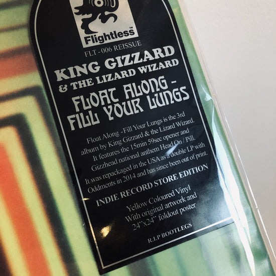 King Gizzard & The Lizard Wizard - Float Along Fill Your Lungs. [Limited Edition Easter Yellow Vinyl - Reissue]