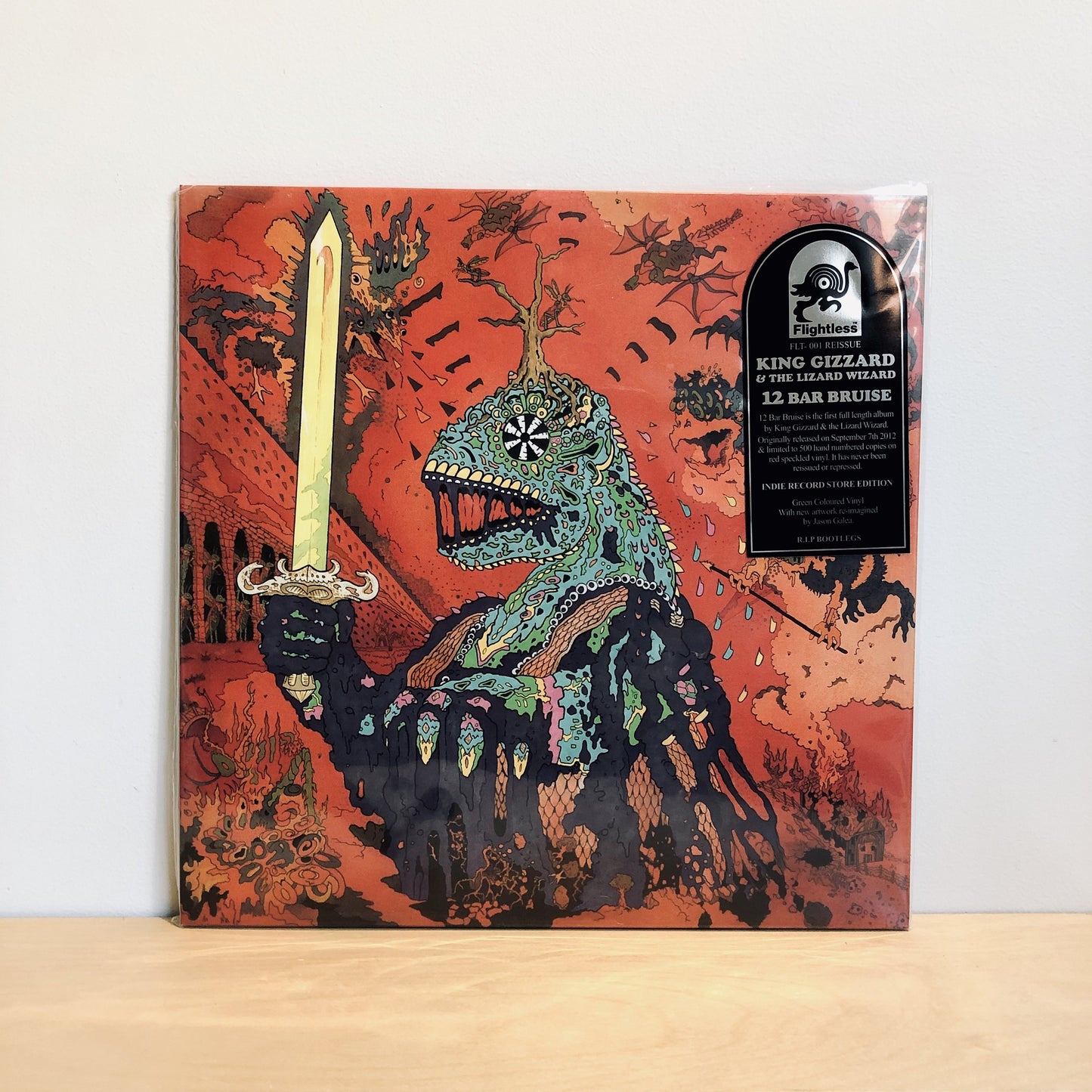 King Gizzard & The Lizard Wizard - 12 Bar Bruise. [Limited Edition Doublemint Green Vinyl - Reissue]