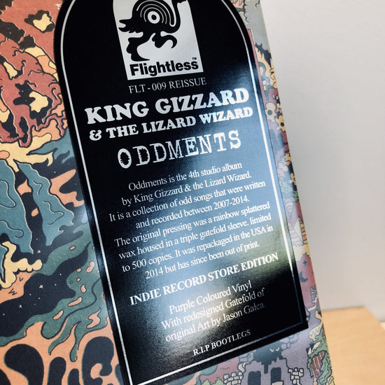 King Gizzard & The Lizard Wizard - Oddments. [Limited Edition Grimace Purple Vinyl - Reissue]