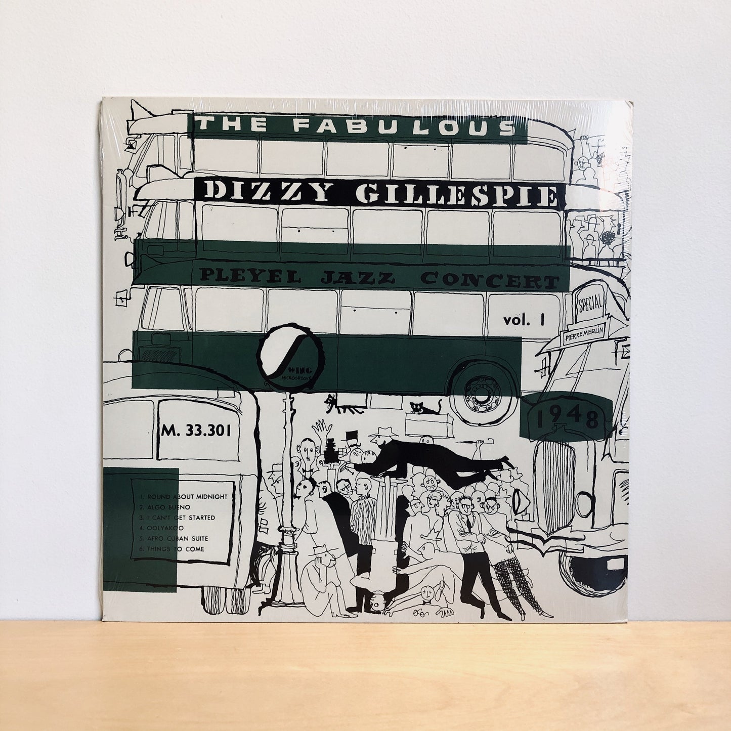 Dizzy Gillespie - Playel Jazz Concert 1948. Vol 1 (Vogue Jazz Club] LP