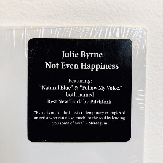 Julie Byrne - Not Even Happiness. LP