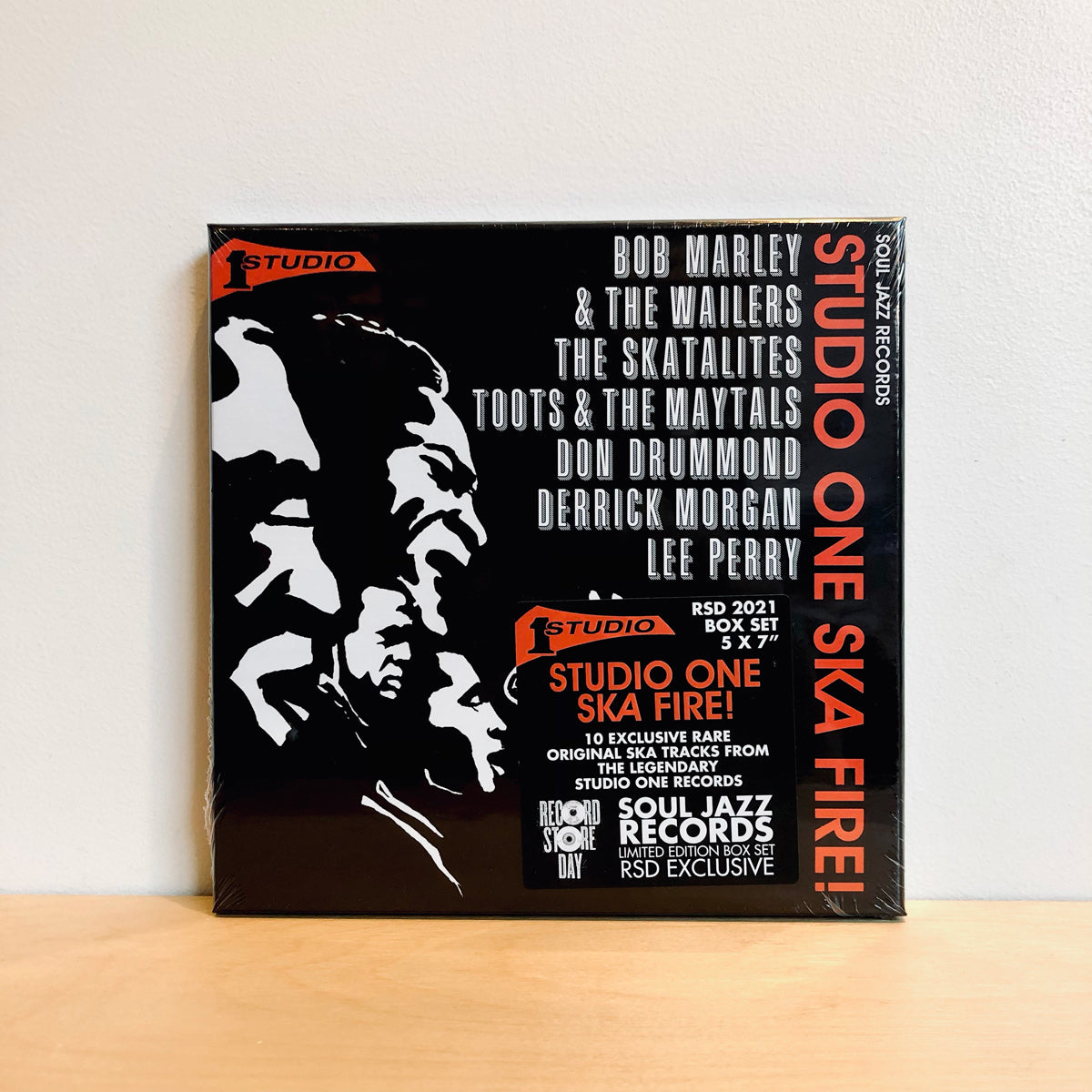 RSD2021 - Soul Jazz Records Presents - Studio One Ska Fire! (5x7"BOX). [Ltd.Ed Indie Exclusive]