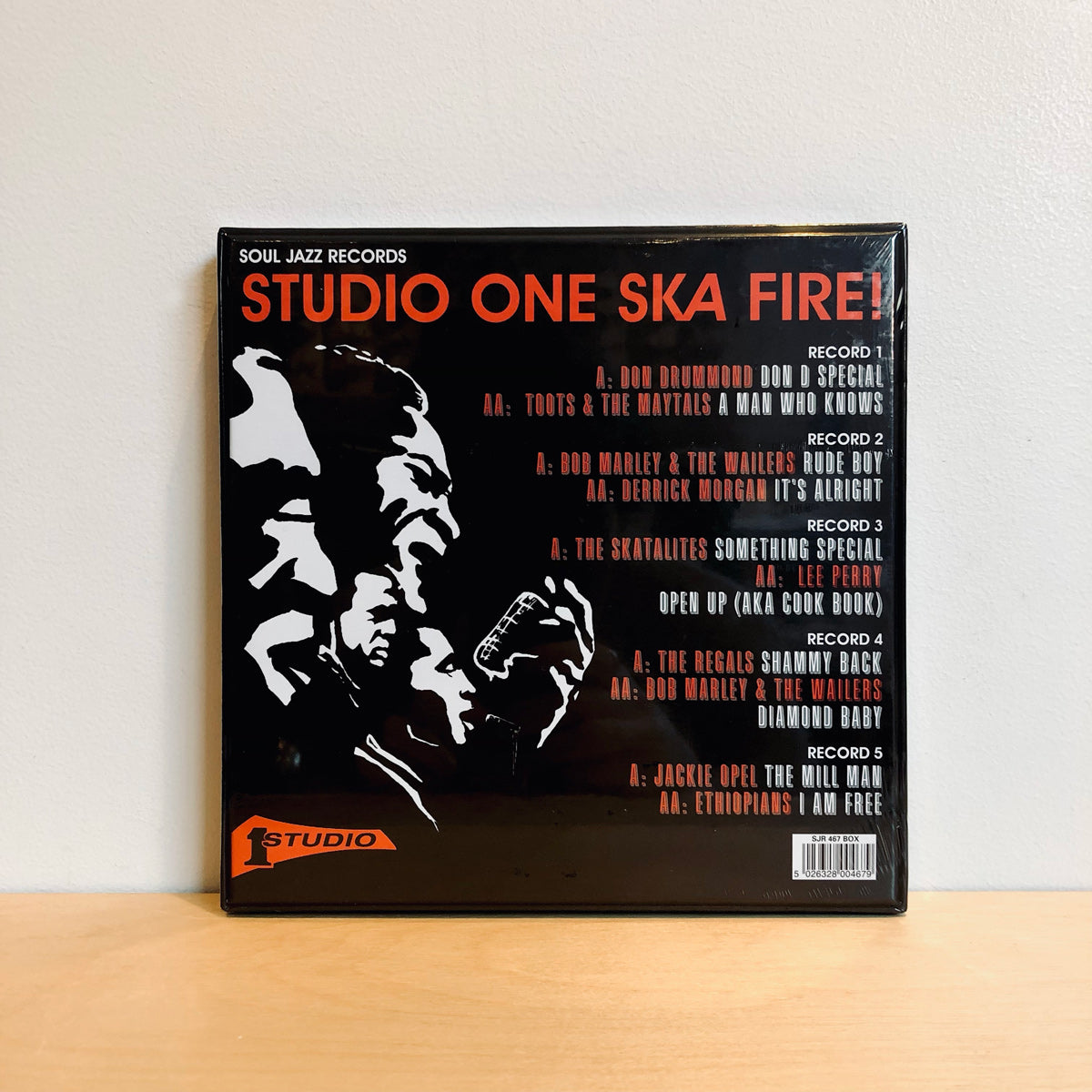 RSD2021 - Soul Jazz Records Presents - Studio One Ska Fire! (5x7"BOX). [Ltd.Ed Indie Exclusive]