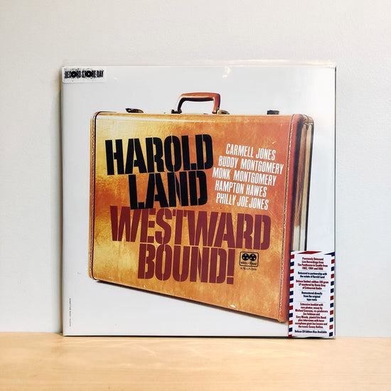 RSD2021 - Harold Land - Westward Bound!. 2LP [Deluxe Ltd Ed. Hand Numbered, 180g Vinyl]