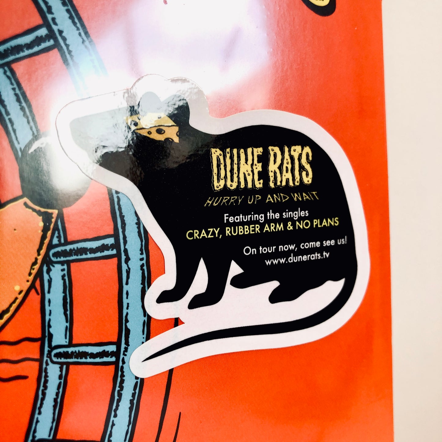 Dune Rats - Hurry Up And Wait. LP [Limited Edition Animated Picture Disc Vinyl]